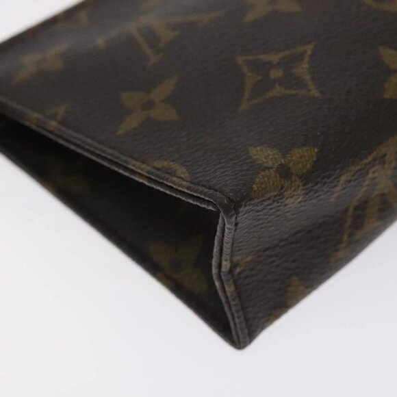 LOUIS VUITTON Monogram Poche Toilette 15 Pouch - Picture 15 of 16